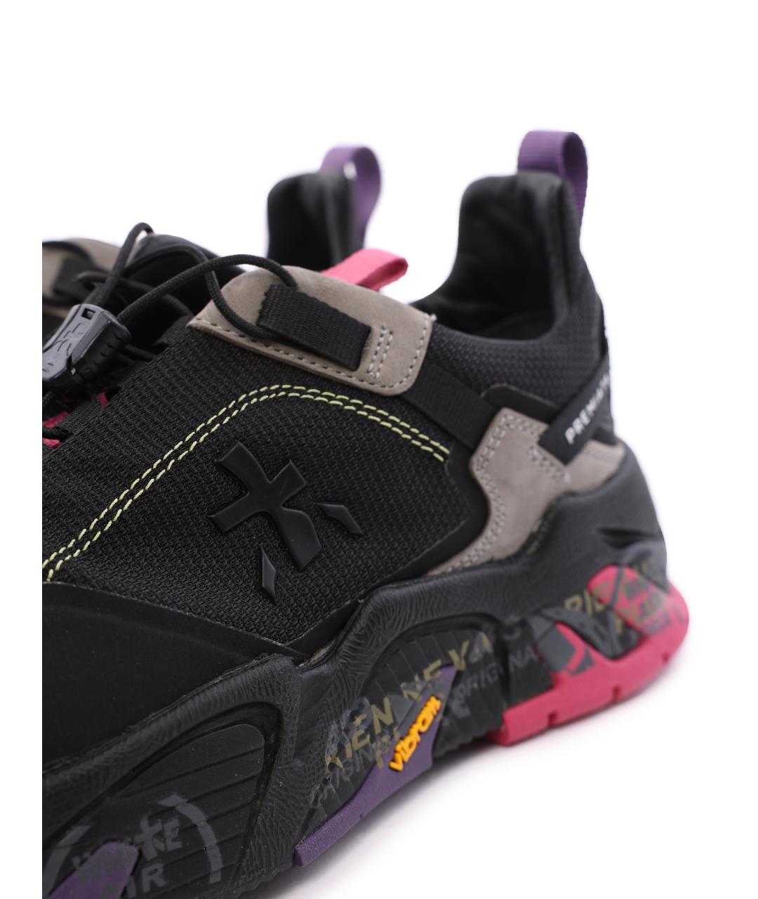 PREMIATA Черные замшевые кроссовки, фото 6