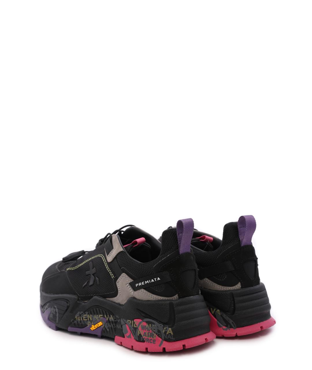 PREMIATA Черные замшевые кроссовки, фото 3