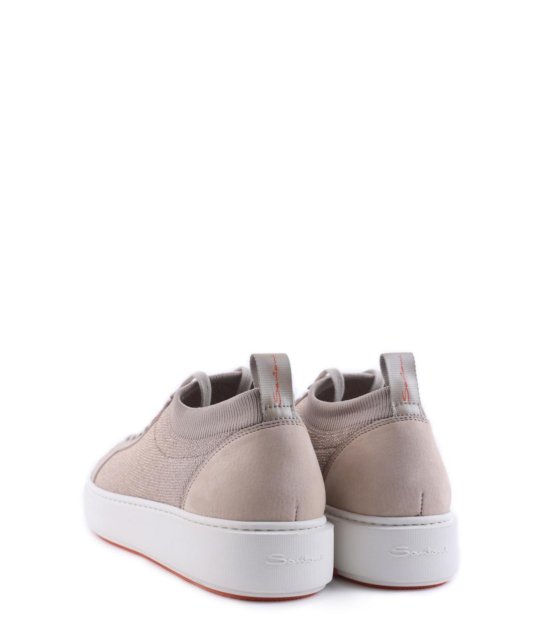 SANTONI Текстильные кеды, фото 5