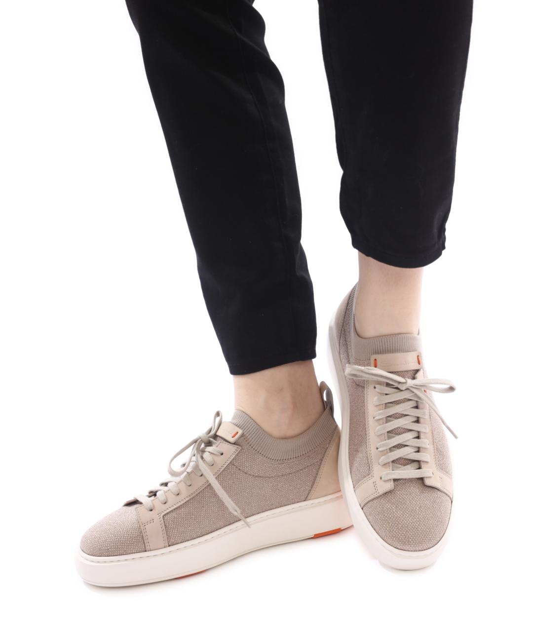 SANTONI Текстильные кеды, фото 7