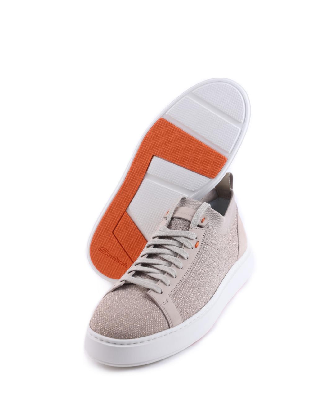 SANTONI Текстильные кеды, фото 3