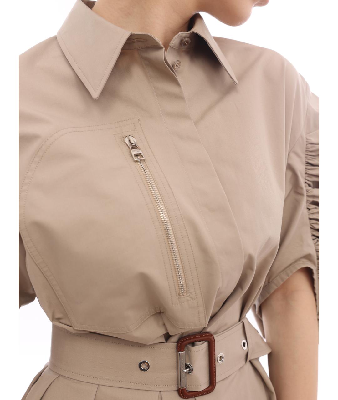 ALEXANDER MCQUEEN Хлопковое повседневное платье, фото 8