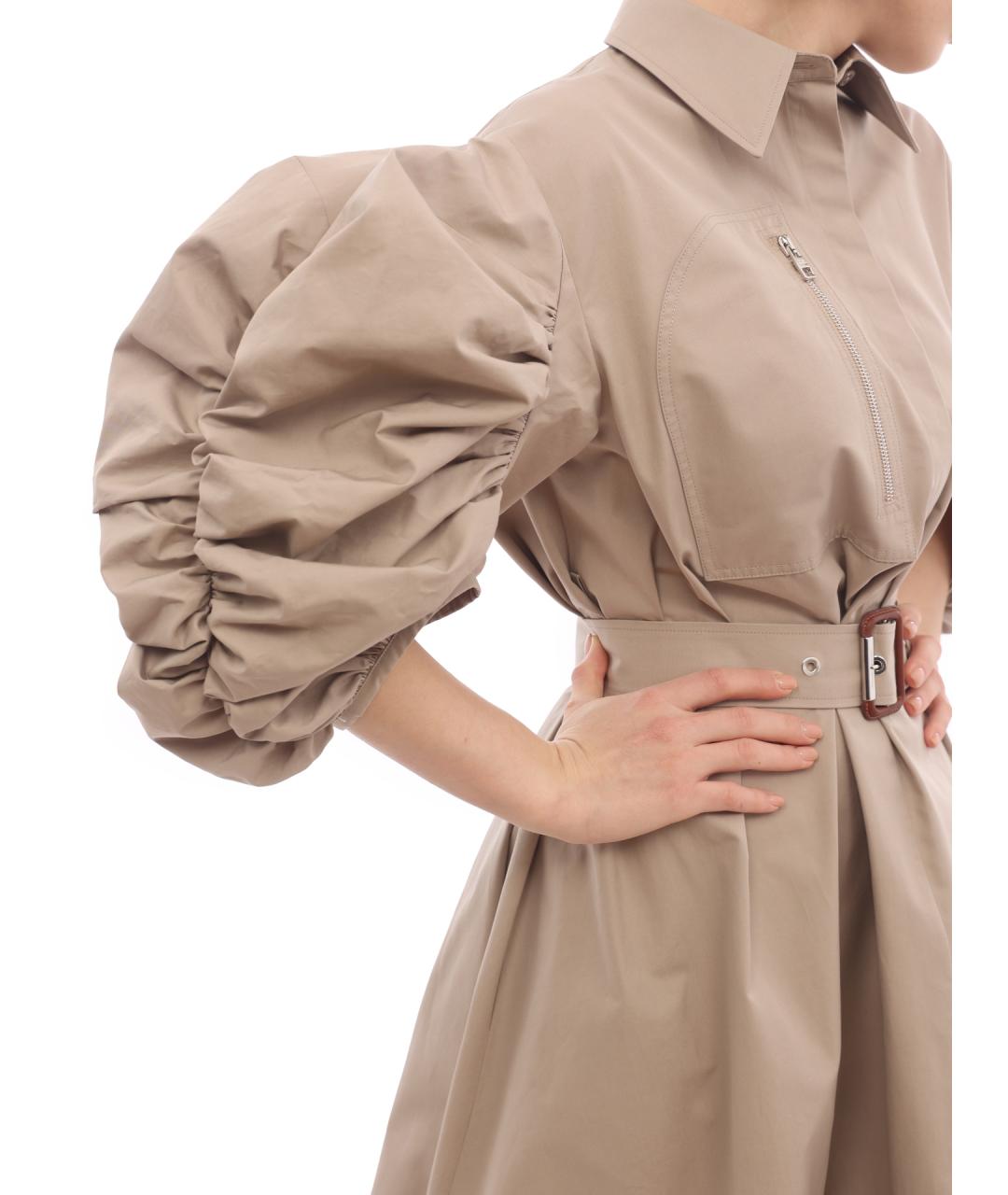 ALEXANDER MCQUEEN Хлопковое повседневное платье, фото 9