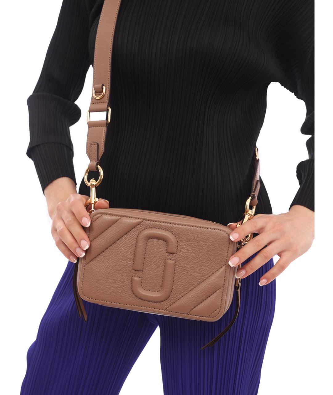 MARC JACOBS Розовая кожаная сумка через плечо, фото 8