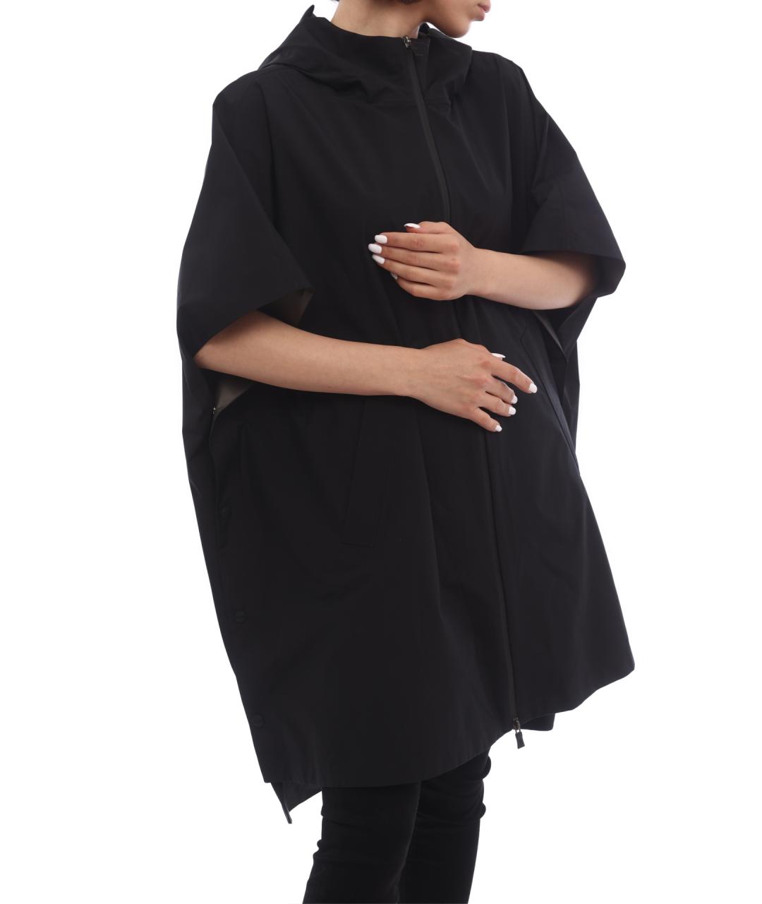 HERNO Черный тренч/плащ, фото 4