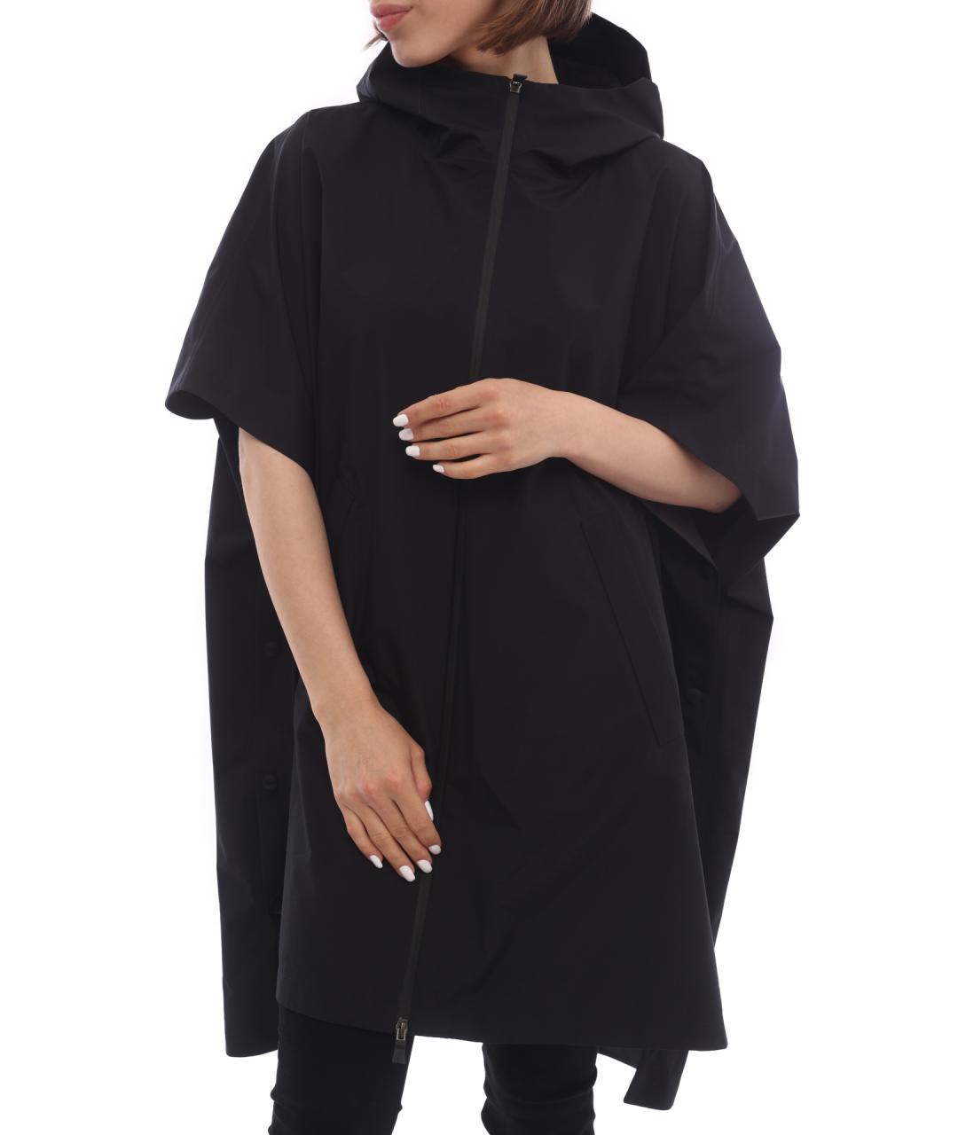 HERNO Черный тренч/плащ, фото 1