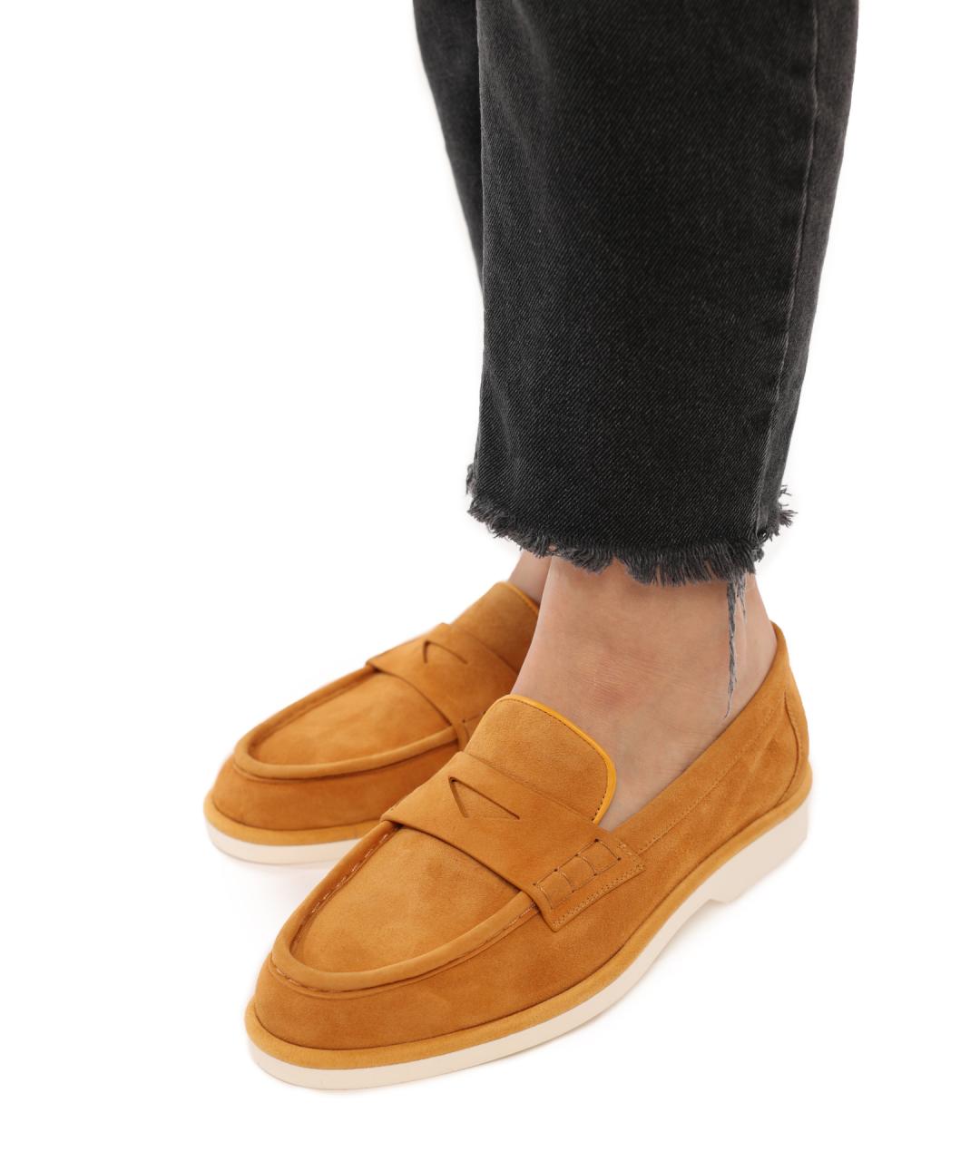 SANTONI Замшевые лоферы, фото 7