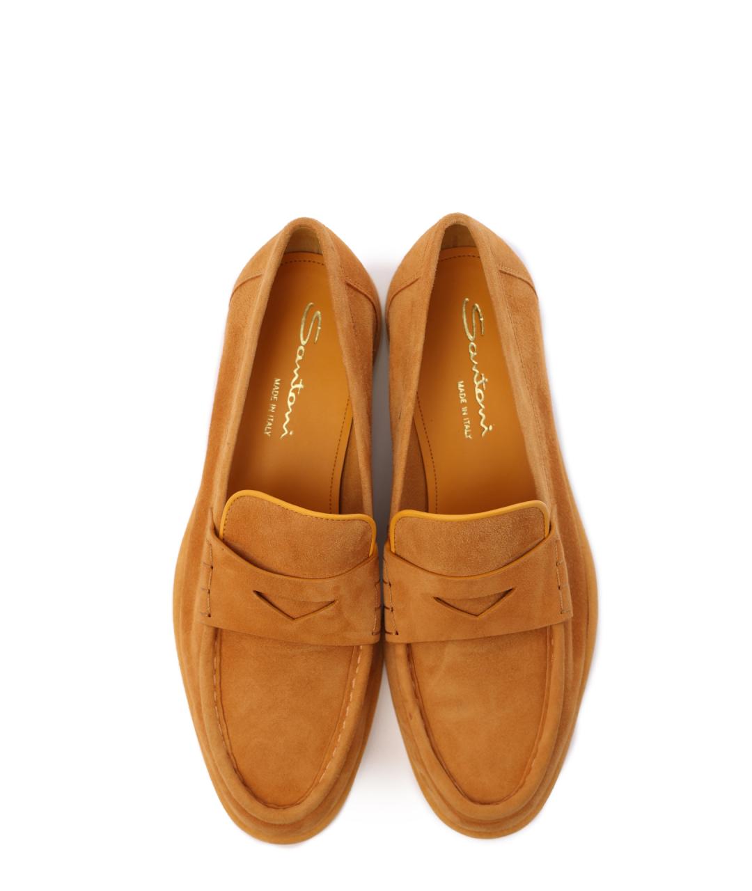 SANTONI Замшевые лоферы, фото 5