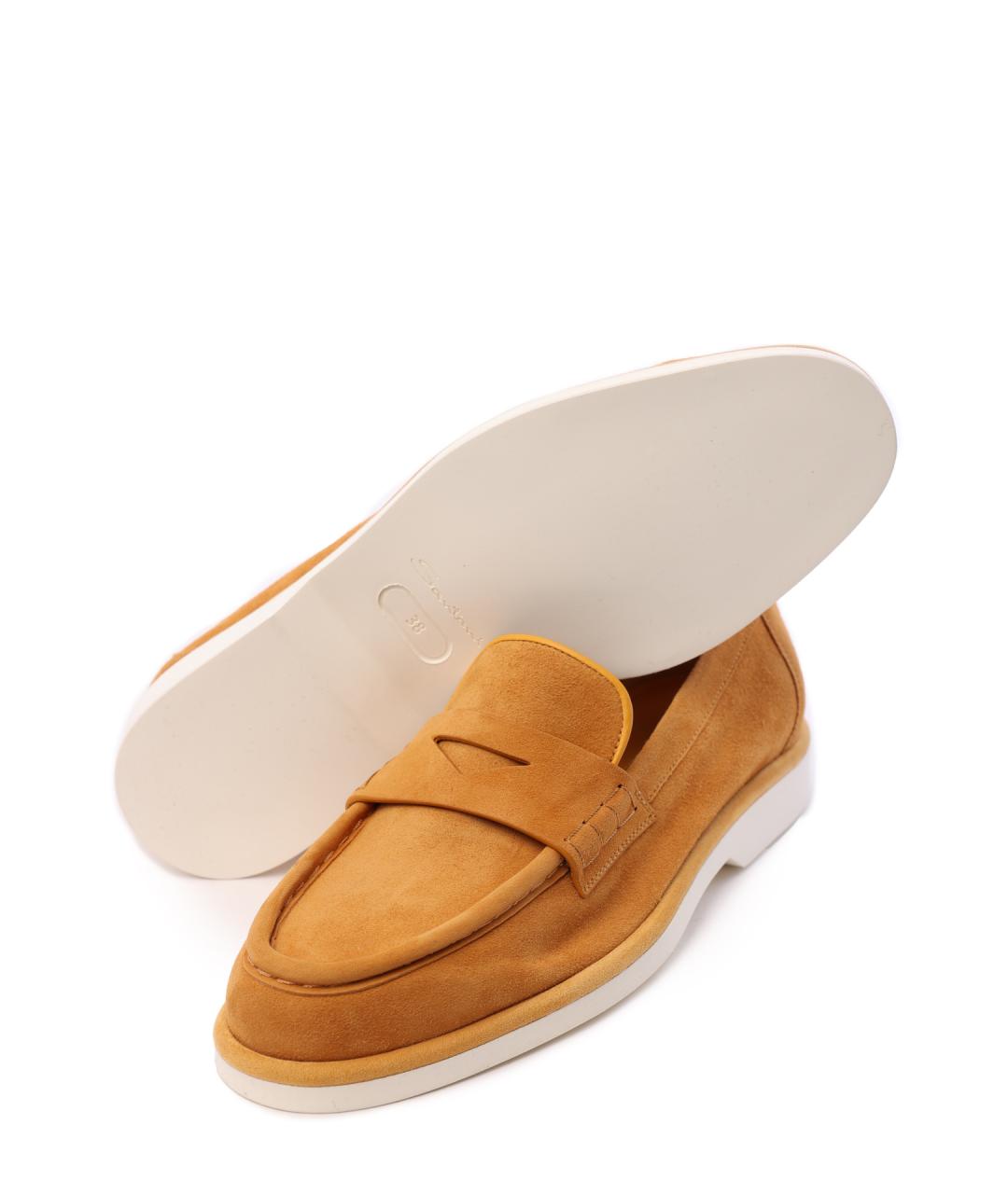 SANTONI Замшевые лоферы, фото 4
