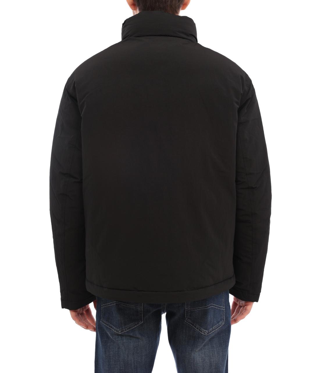 ARMANI EXCHANGE Черный полиэстеровый пуховик, фото 5