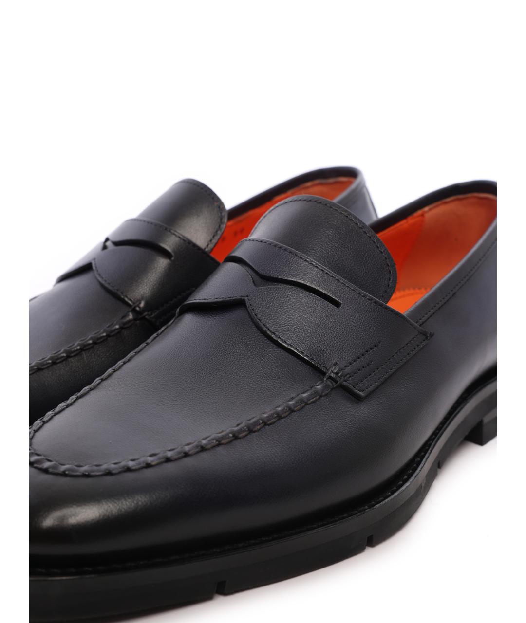 SANTONI Кожаные лоферы, фото 6