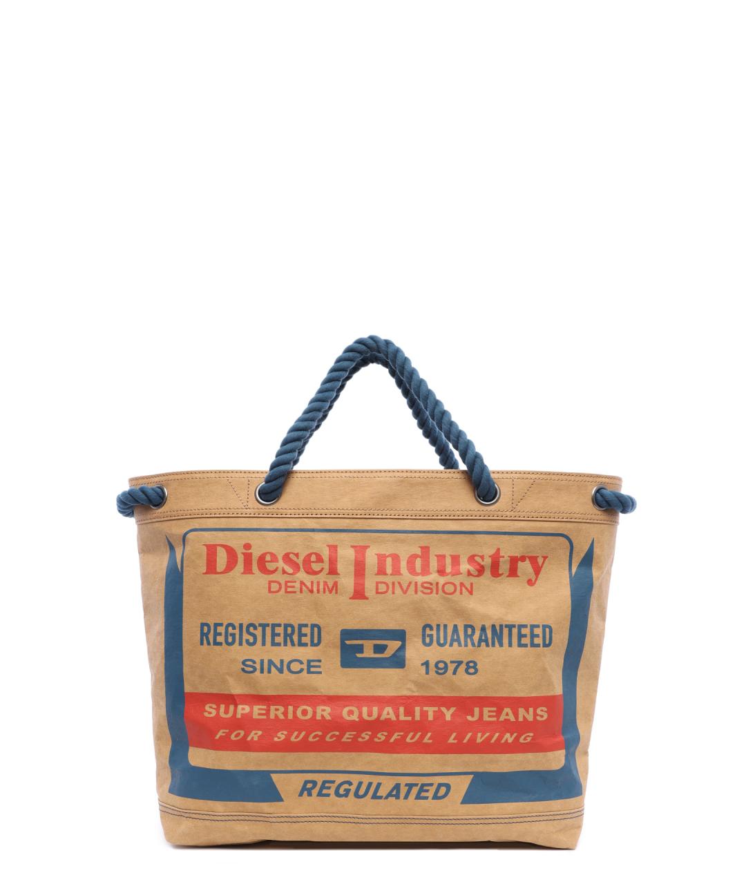 DIESEL Бежевая сумка тоут, фото 1