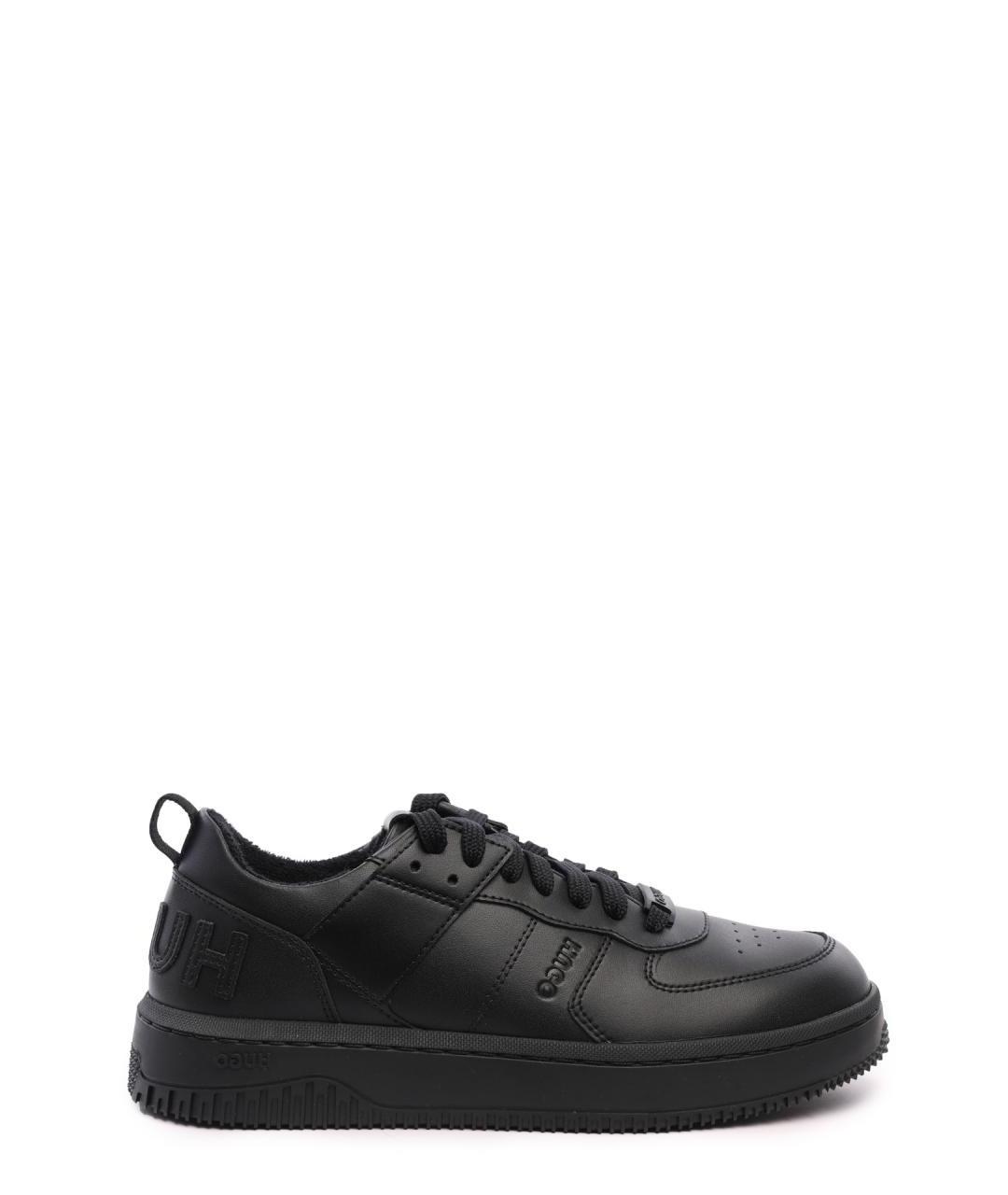 HUGO Черные кеды, фото 1