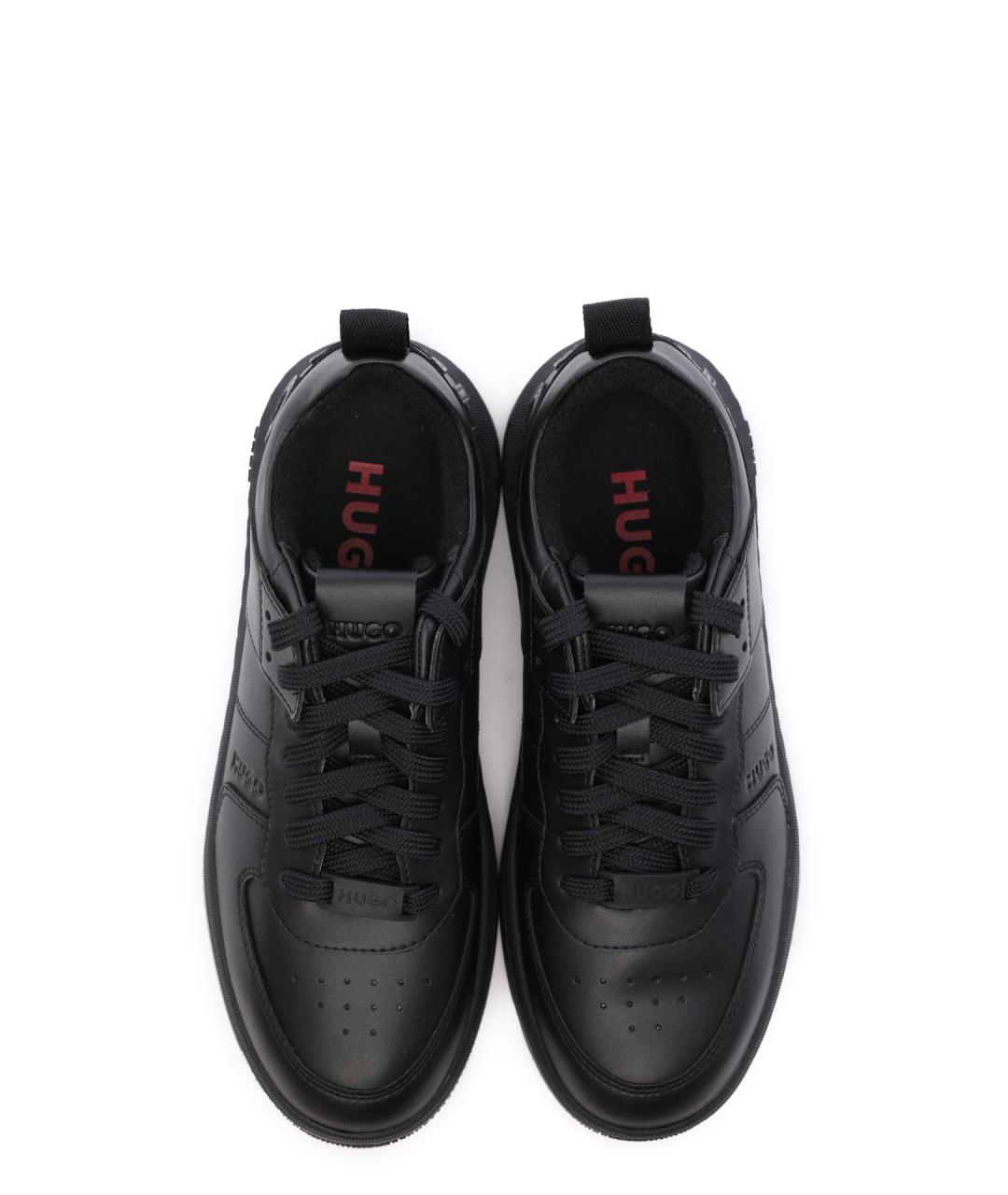 HUGO Черные кеды, фото 5