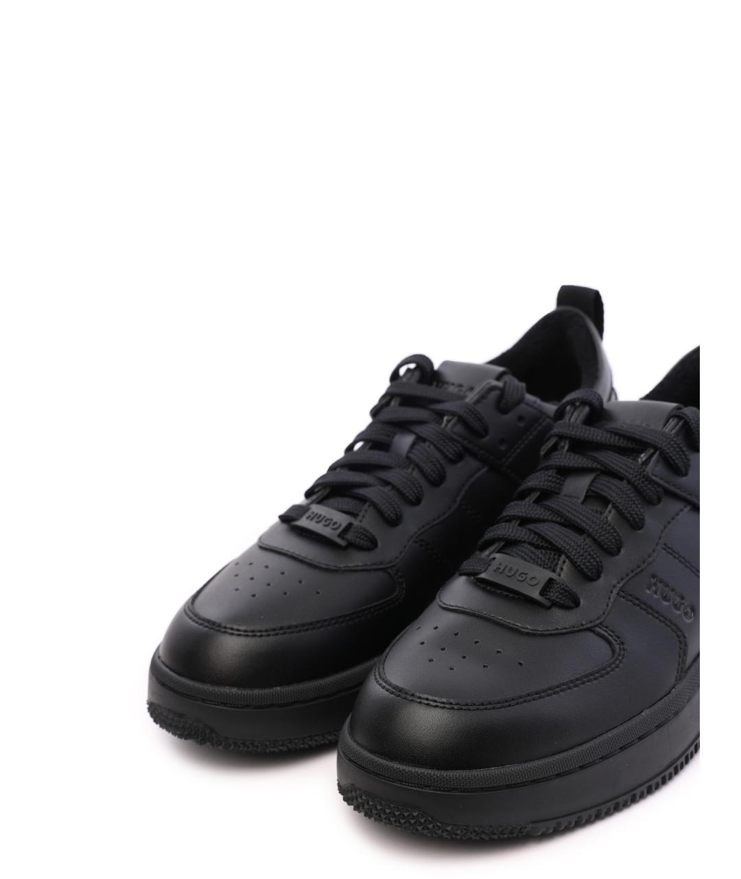 HUGO Черные кеды, фото 6