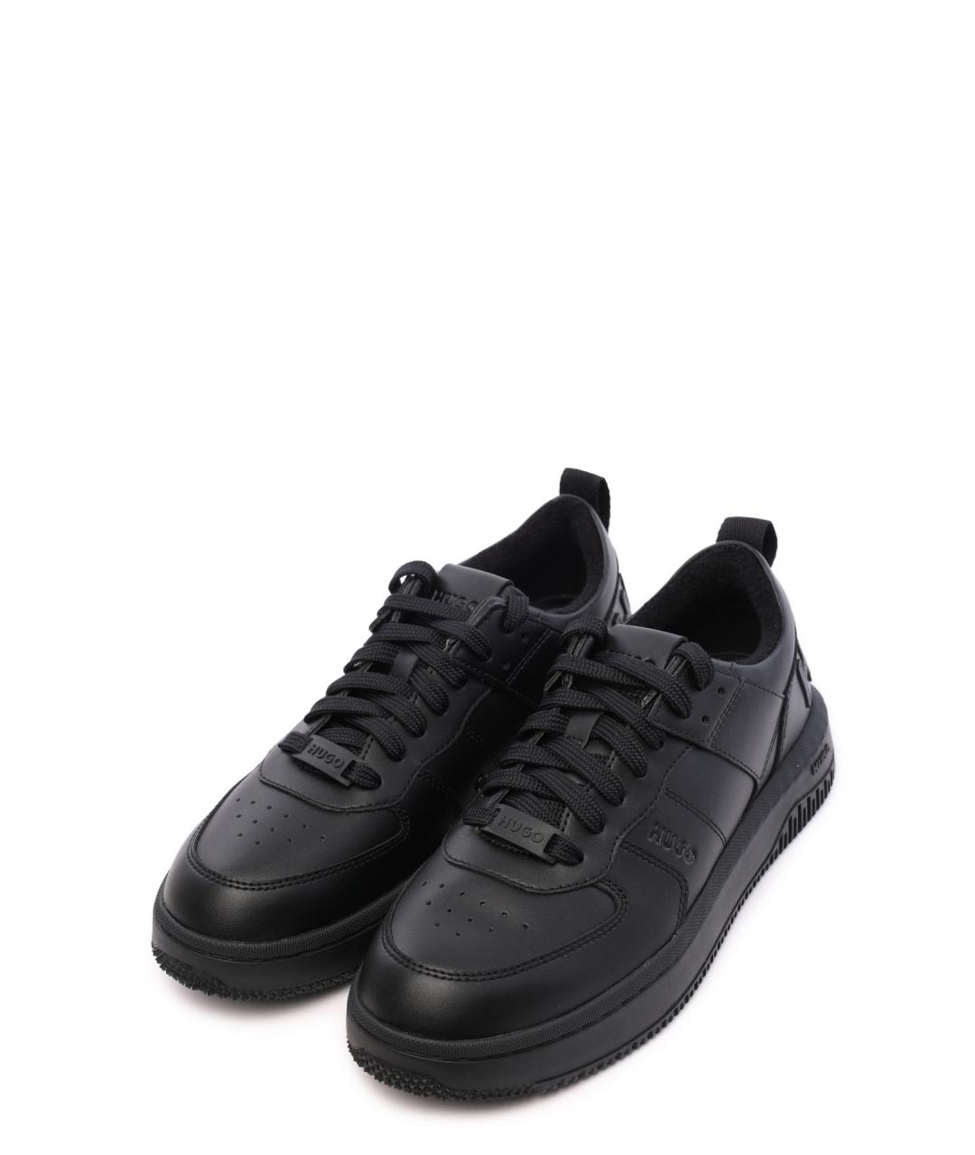 HUGO Черные кеды, фото 2