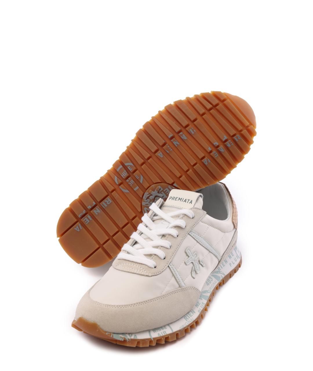 PREMIATA Бежевые кроссовки, фото 4