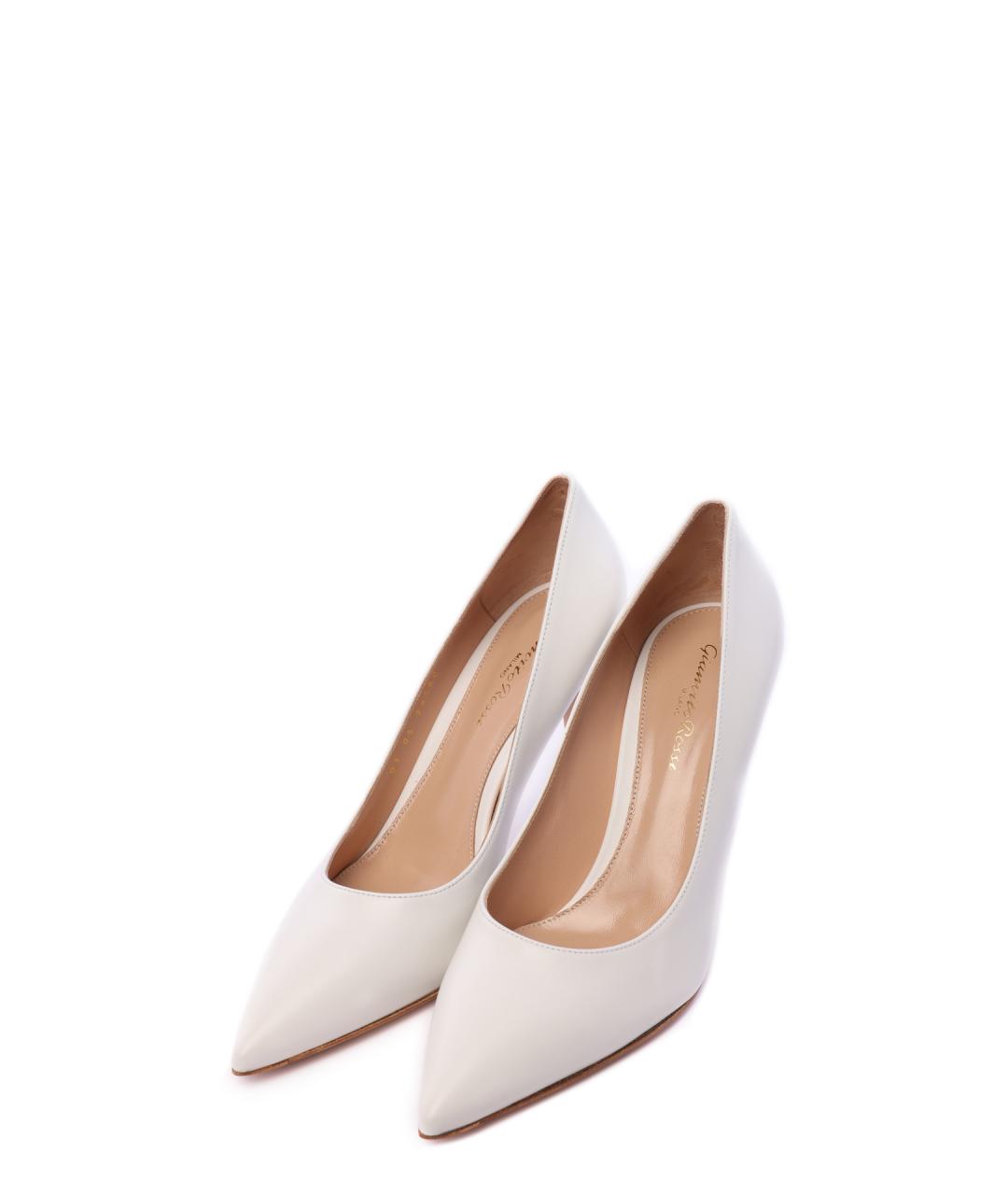 GIANVITO ROSSI Белые туфли, фото 2