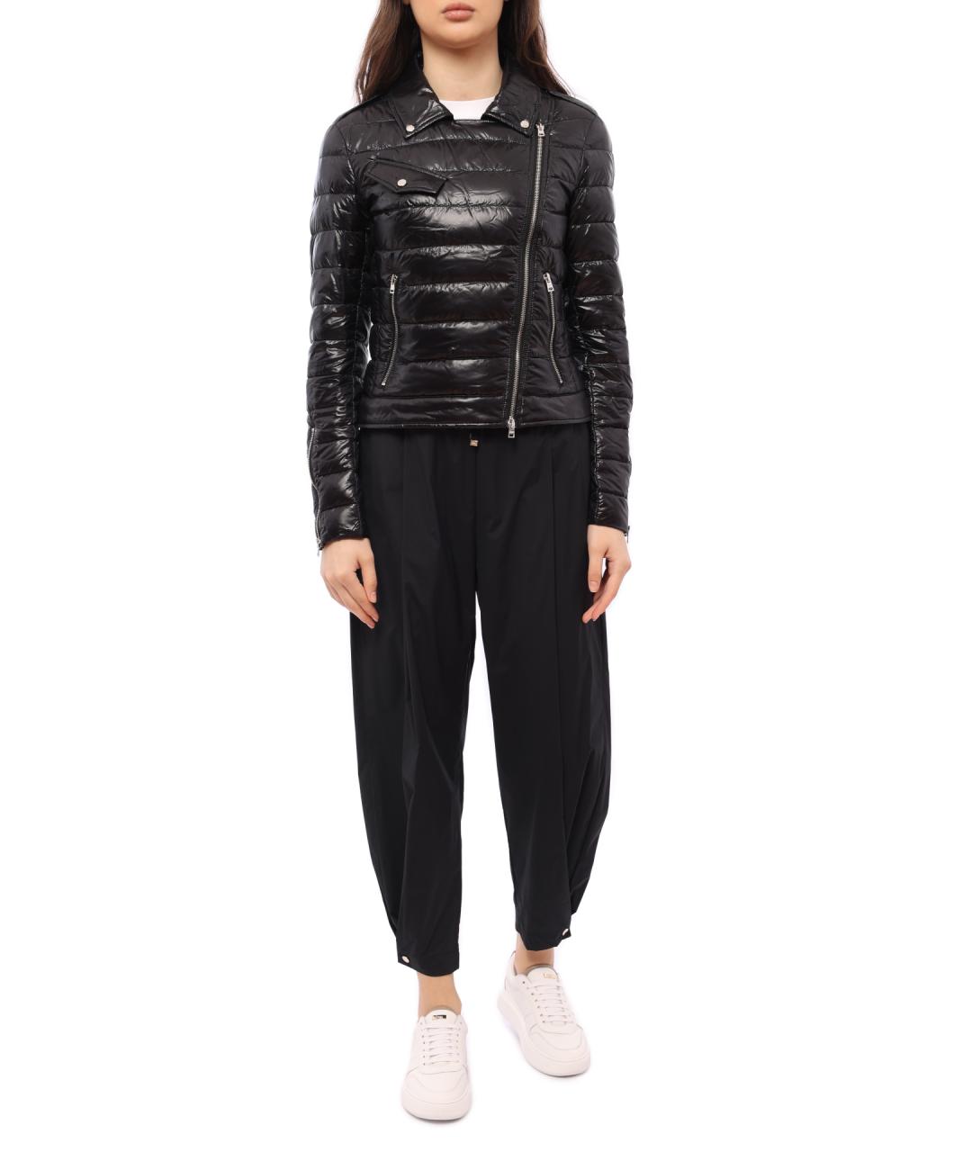 HERNO Черная куртка, фото 3