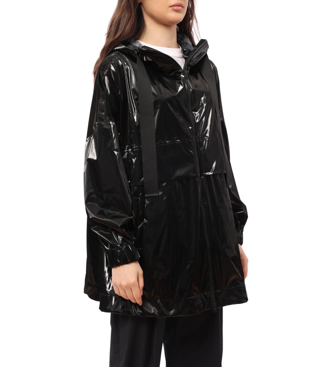HERNO Черный тренч/плащ, фото 4