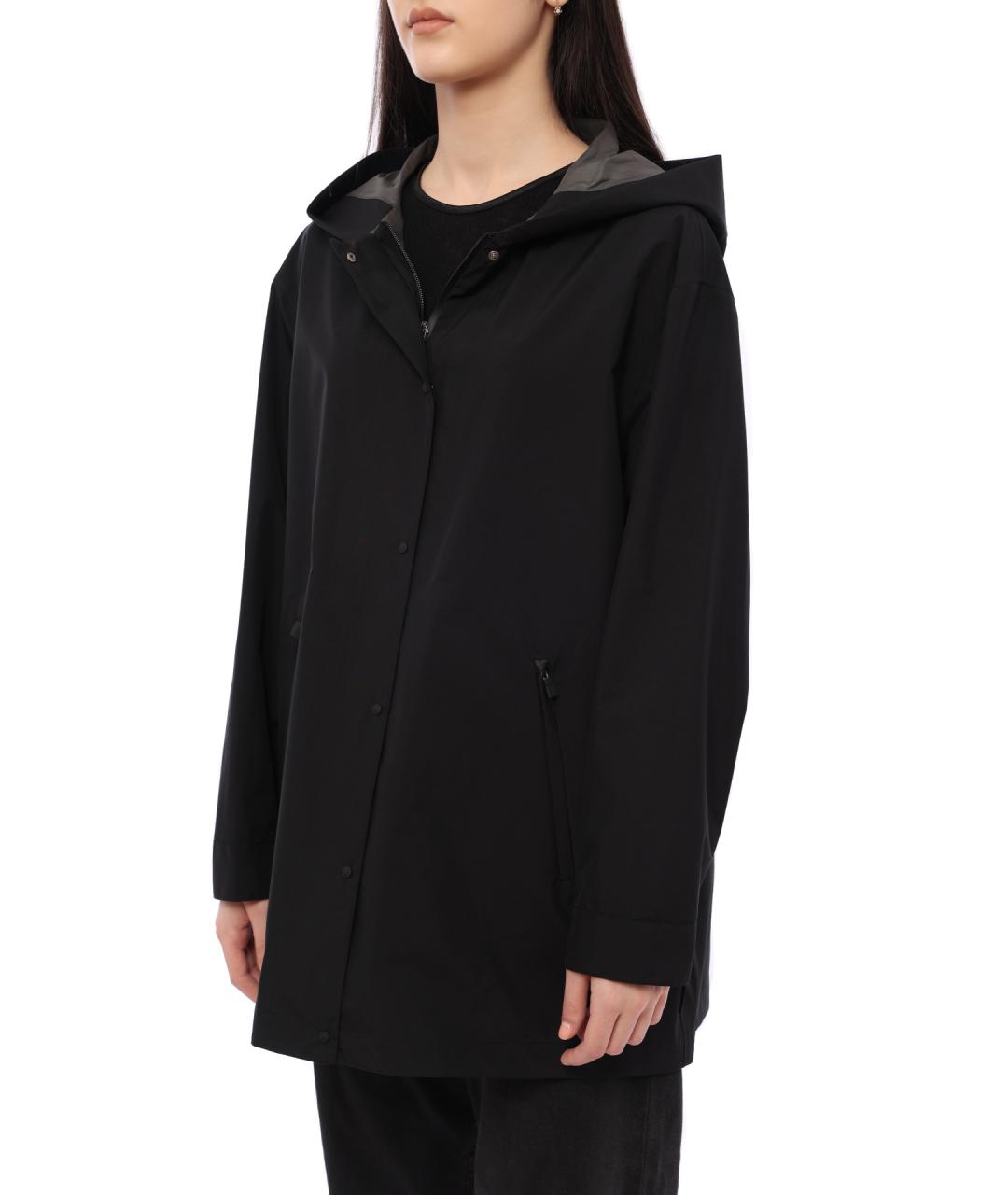 HERNO Черная парка, фото 4