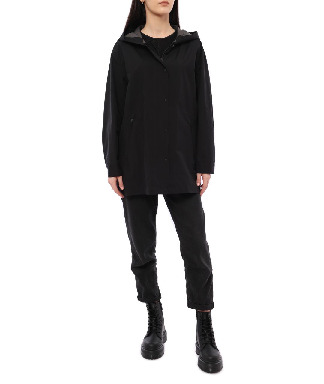 HERNO Черная парка, фото 2