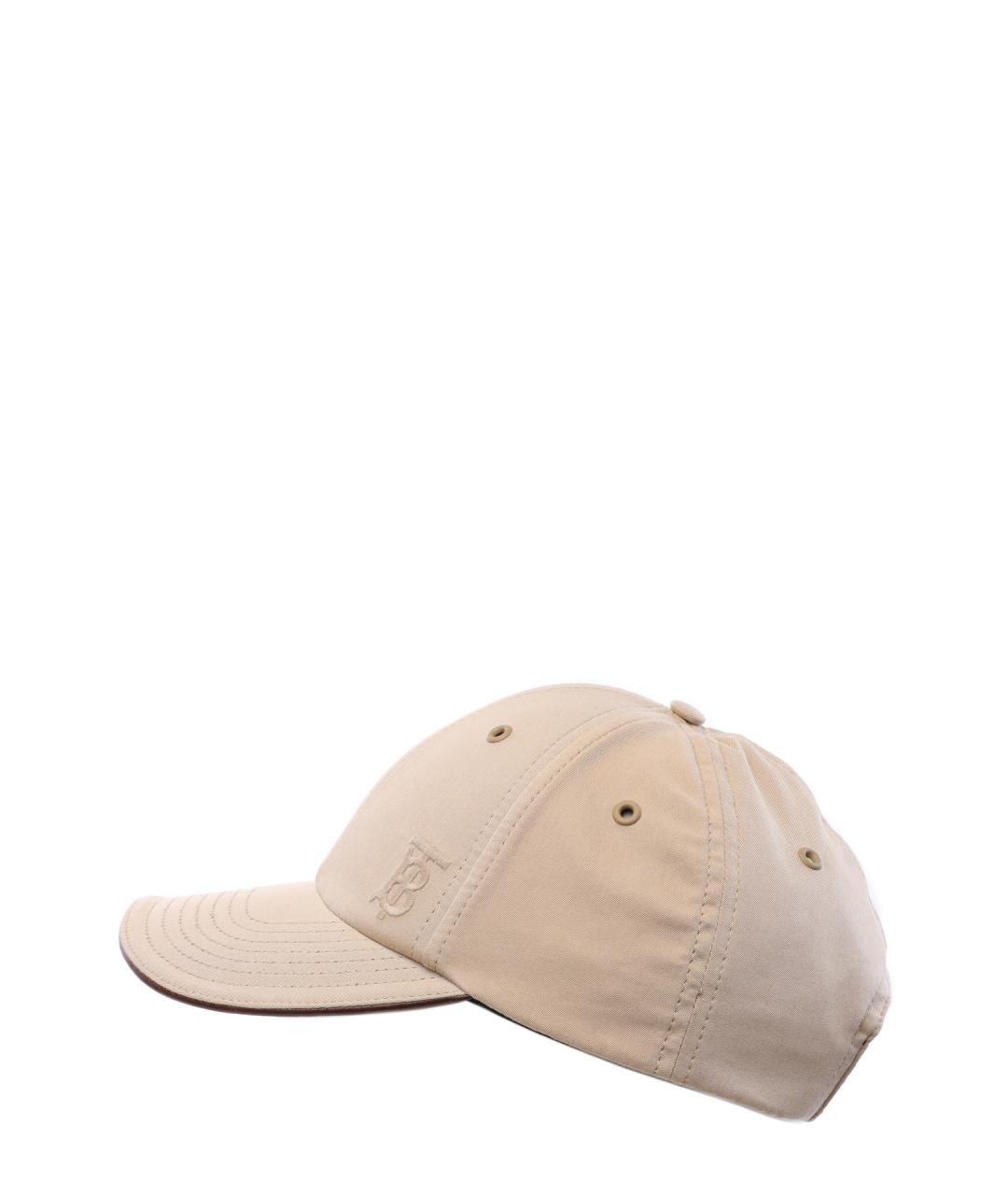 BURBERRY Бежевая кепка/бейсболка, фото 2