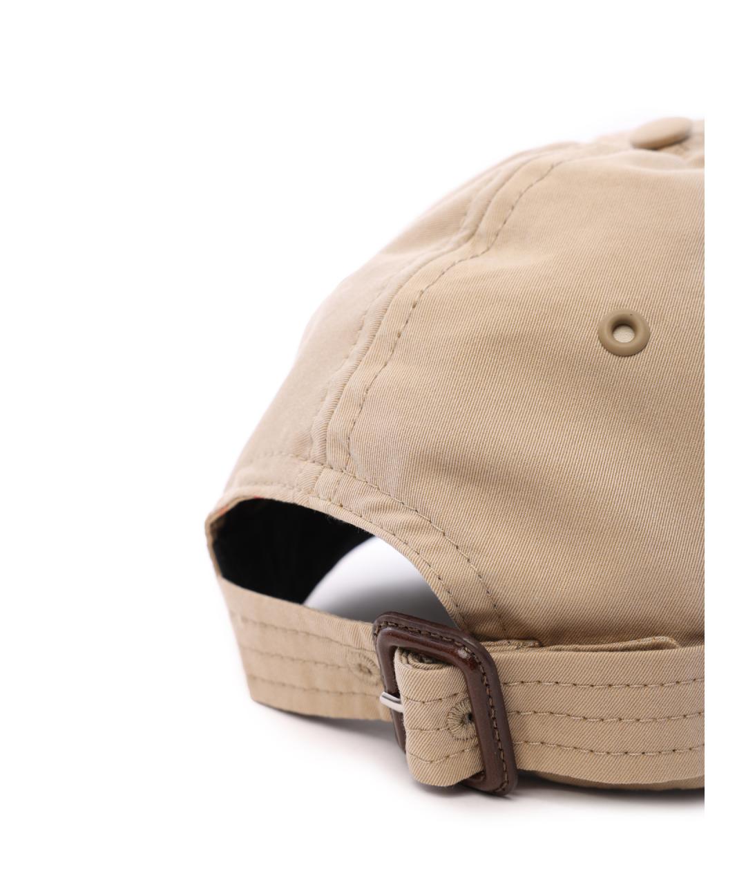 BURBERRY Бежевая кепка/бейсболка, фото 4