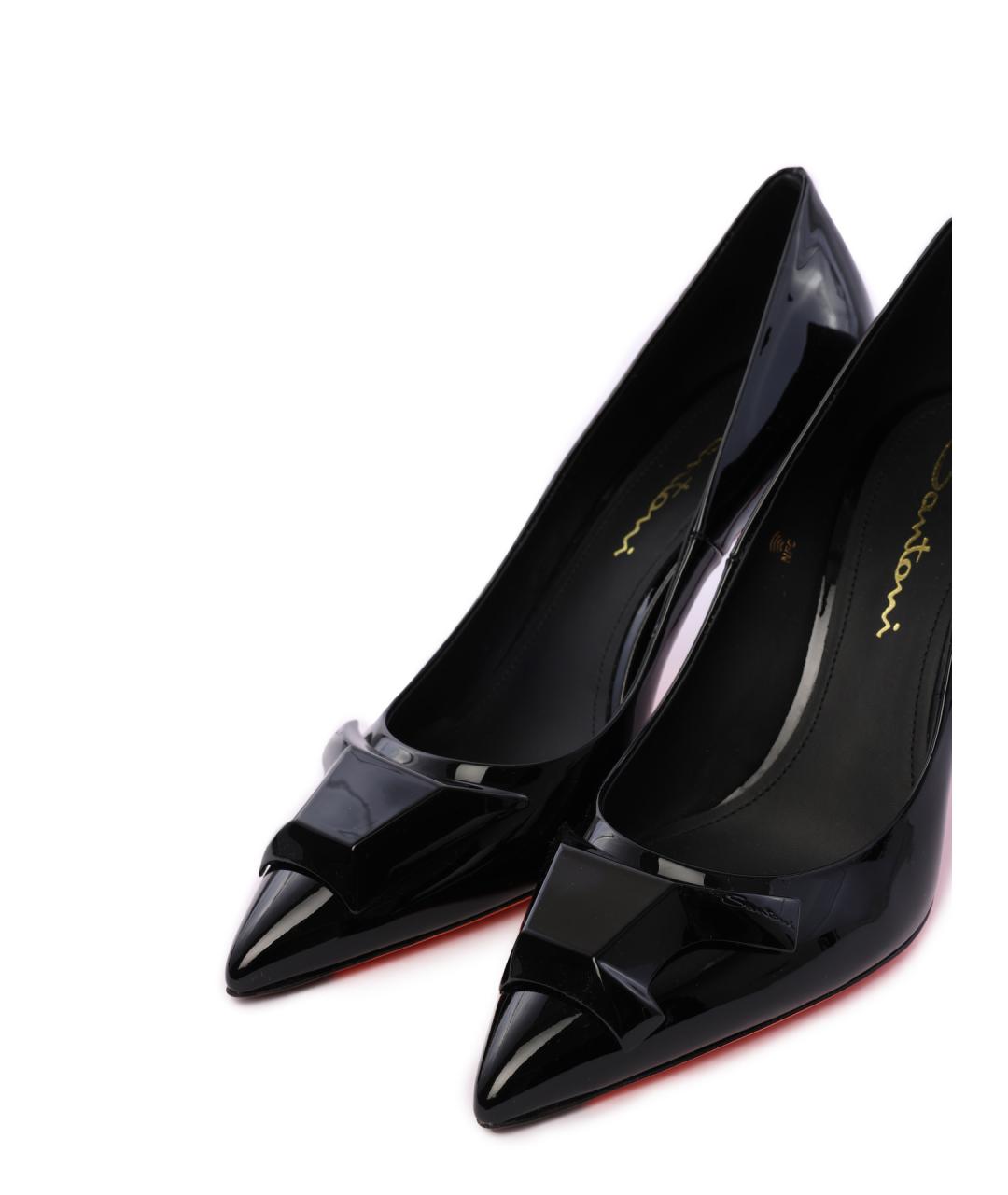 SANTONI Туфли из лакированной кожи, фото 5