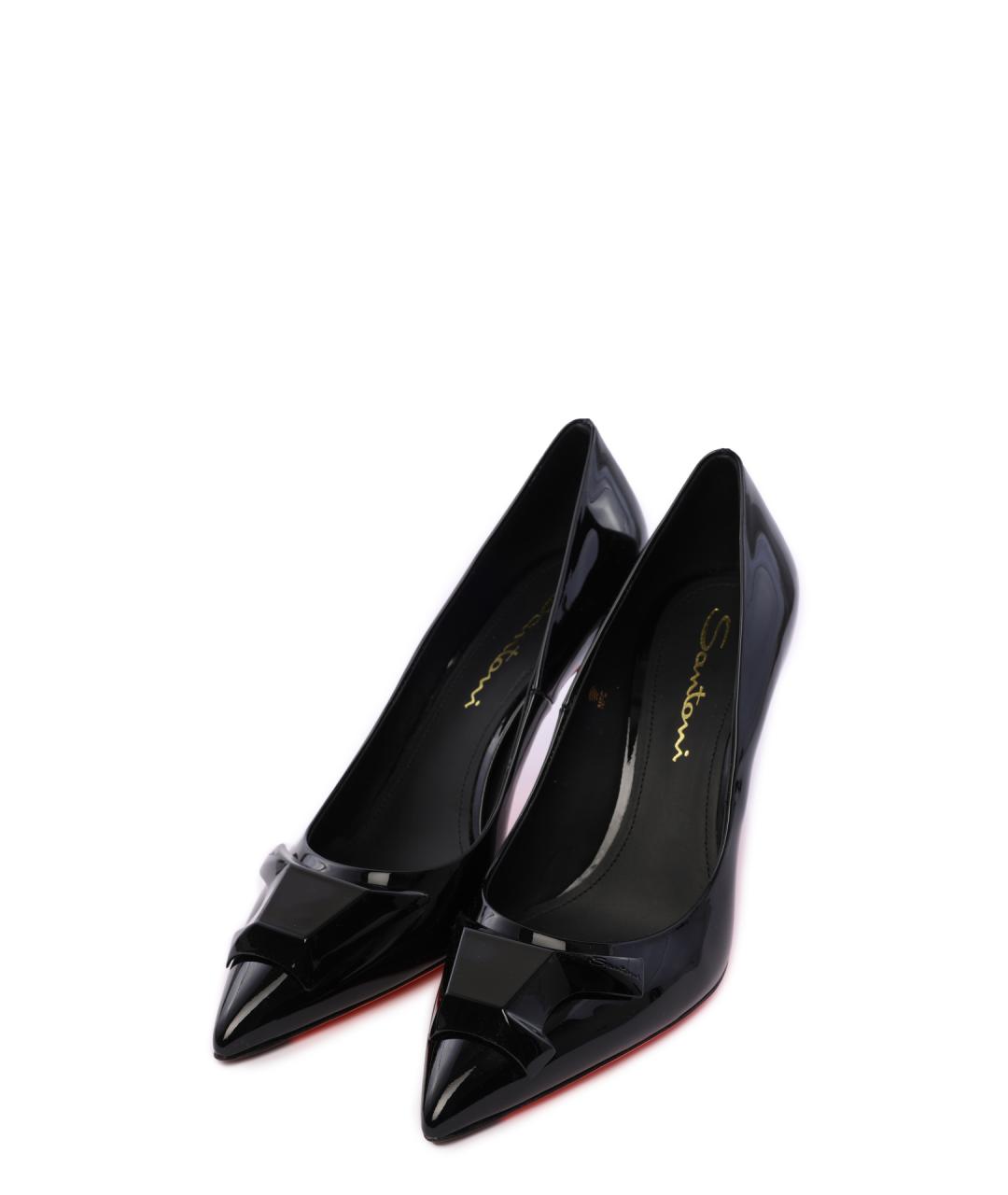 SANTONI Туфли из лакированной кожи, фото 2