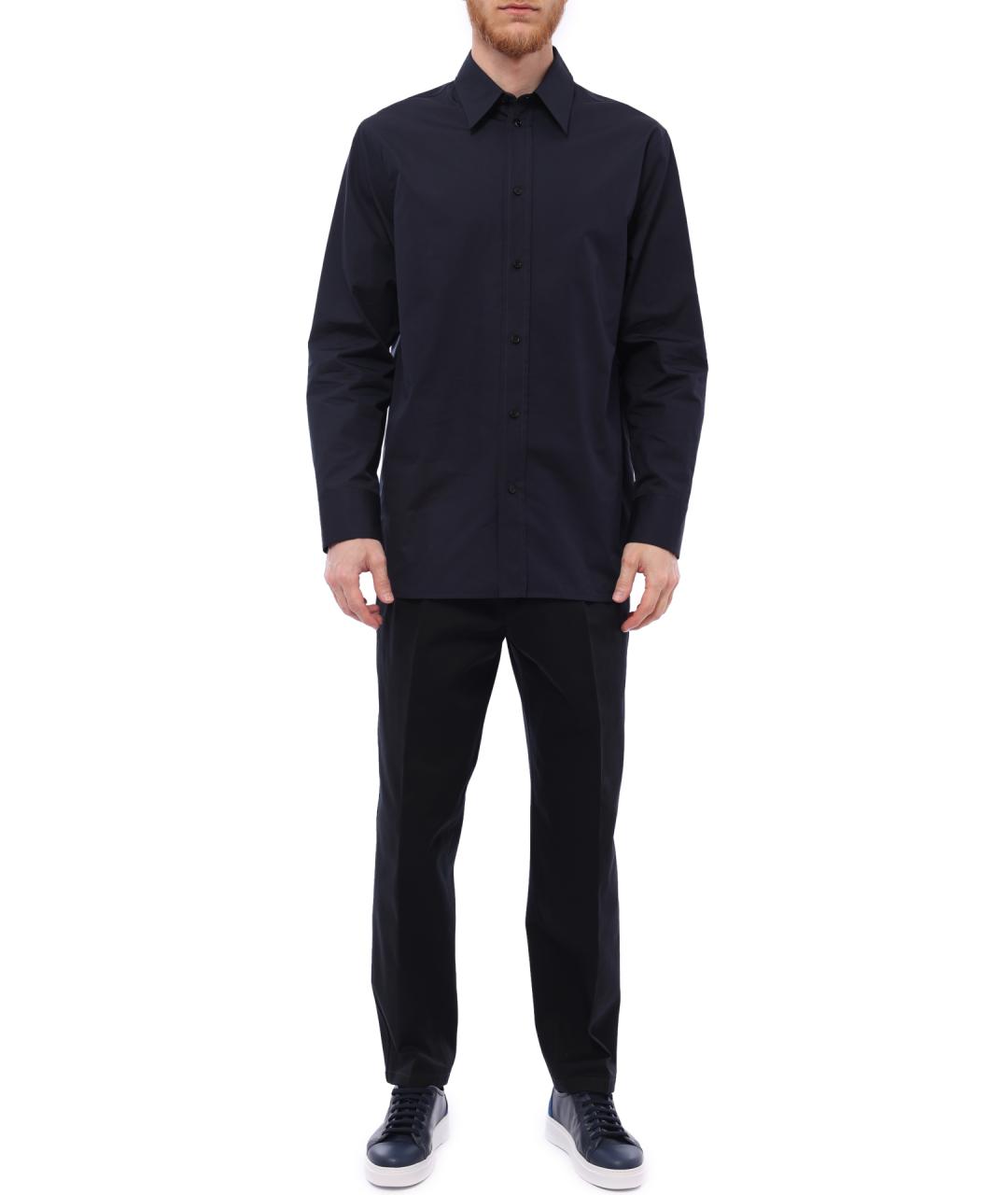 JIL SANDER Хлопковая кэжуал рубашка, фото 2