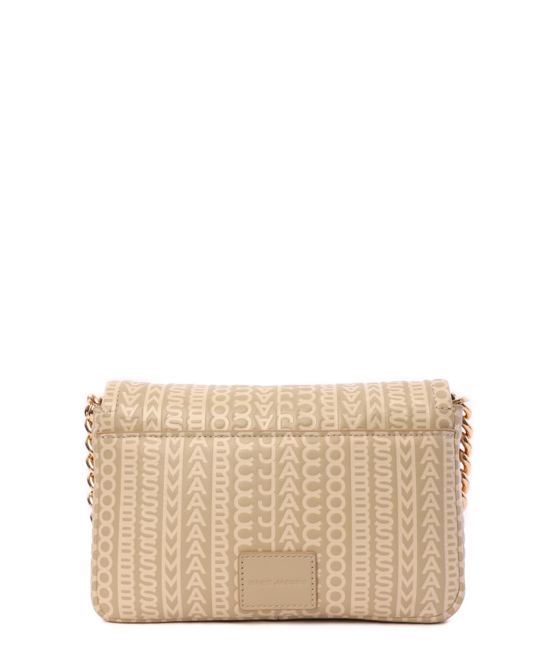 MARC JACOBS Бежевая кожаная сумка через плечо, фото 5