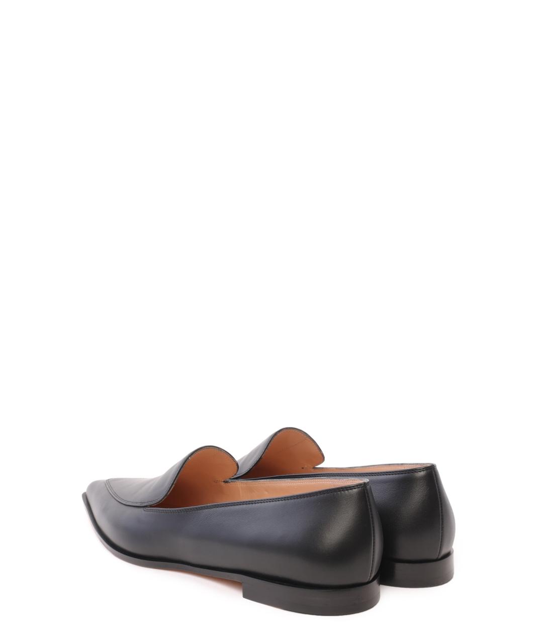 GIANVITO ROSSI Черные кожаные туфли, фото 3