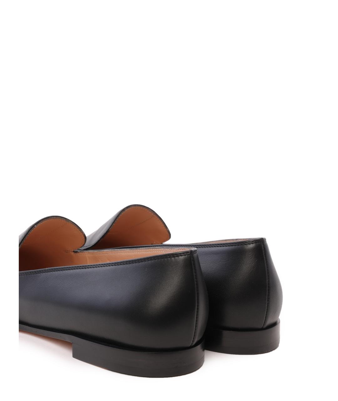 GIANVITO ROSSI Черные кожаные туфли, фото 5