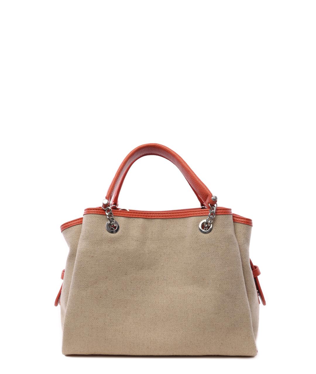 EMPORIO ARMANI Тканевая сумка тоут, фото 4