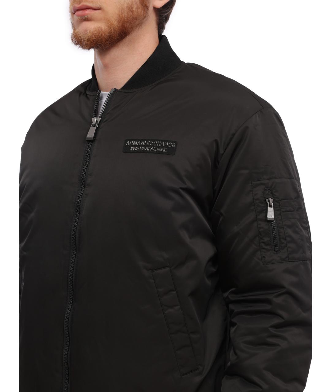 ARMANI EXCHANGE Черная куртка, фото 4