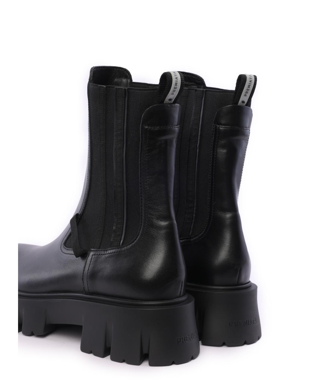 PREMIATA Черные кожаные ботинки, фото 6