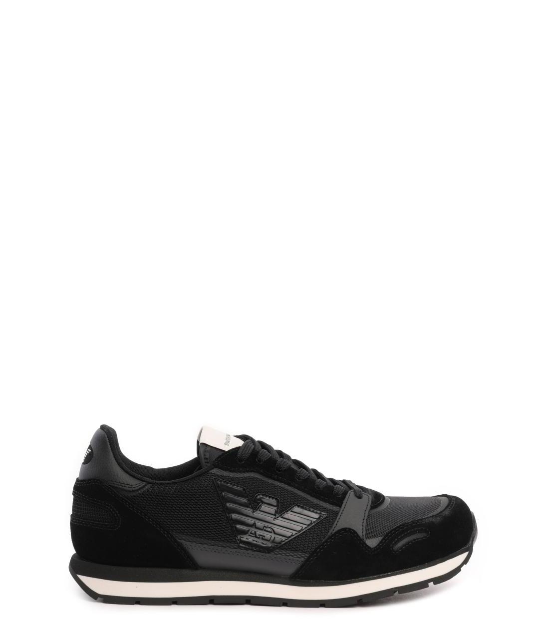 EMPORIO ARMANI Синтетические низкие кроссовки / кеды, фото 1