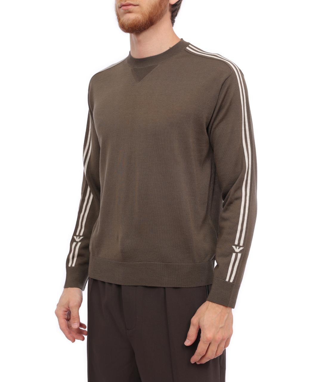 EMPORIO ARMANI Шерстяной джемпер / свитер, фото 3