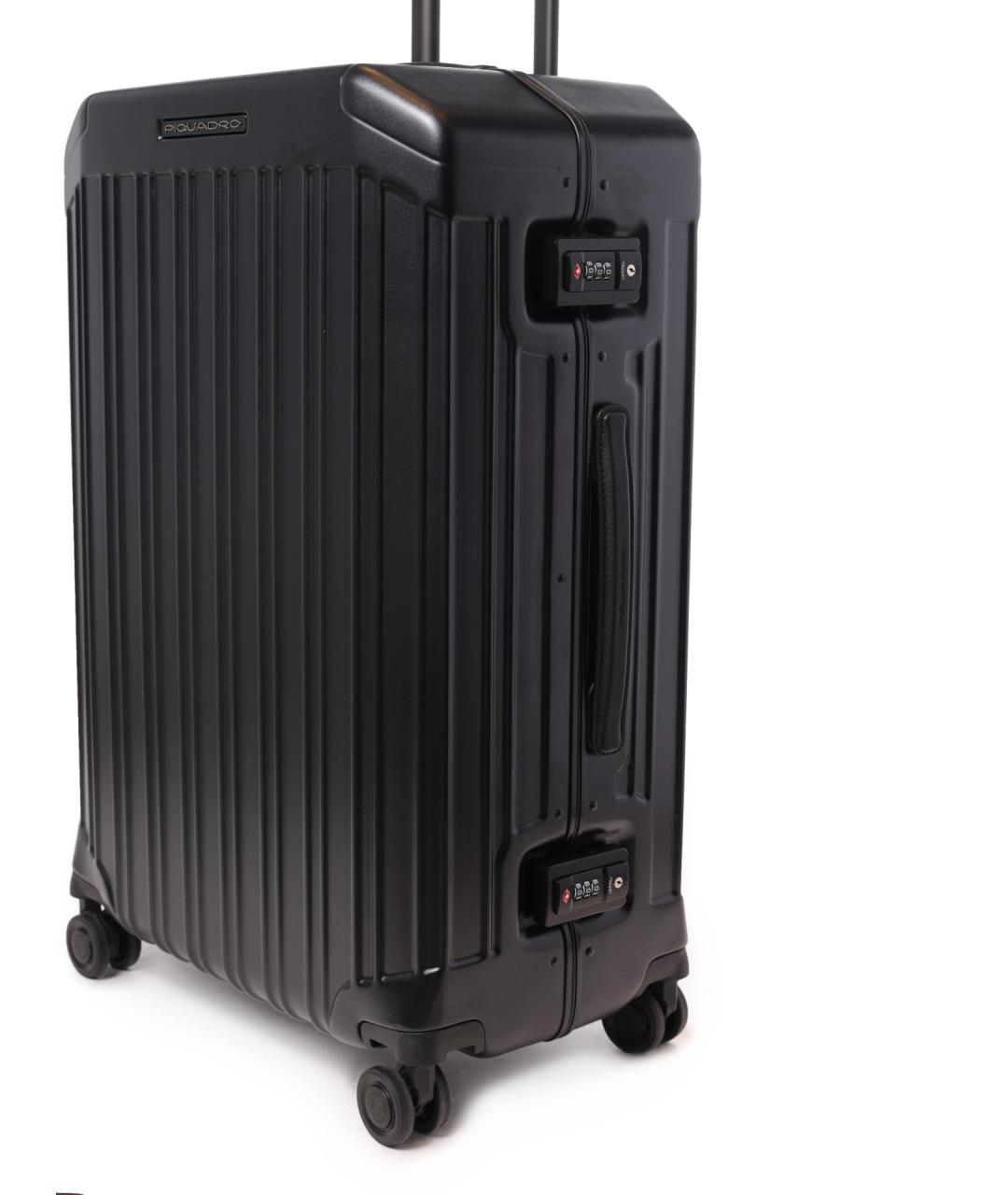 PIQUADRO Черный чемодан, фото 5