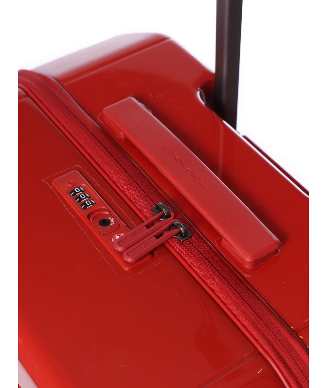 PIQUADRO Красный чемодан, фото 4
