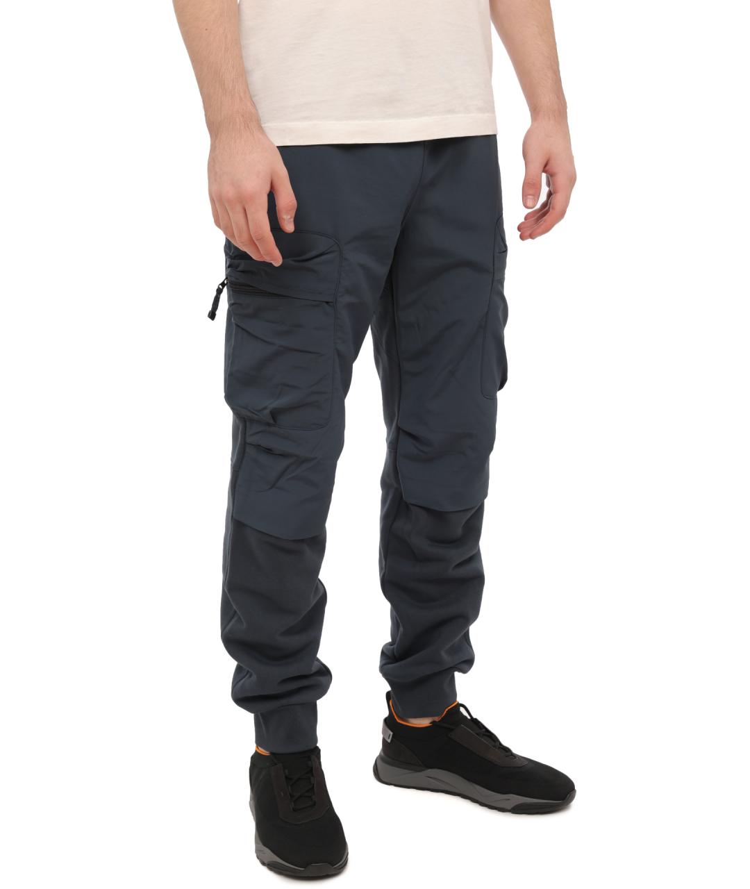 PARAJUMPERS Темно-синие хлопковые повседневные брюки, фото 3