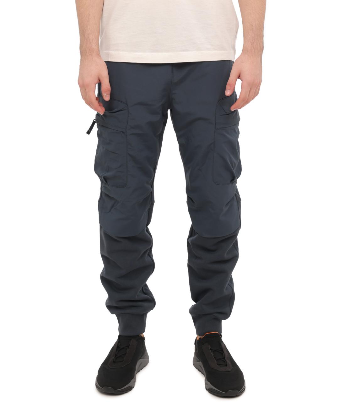 PARAJUMPERS Темно-синие хлопковые повседневные брюки, фото 1