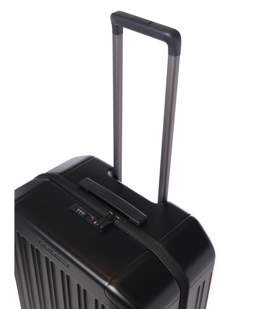 PIQUADRO Черный чемодан, фото 4