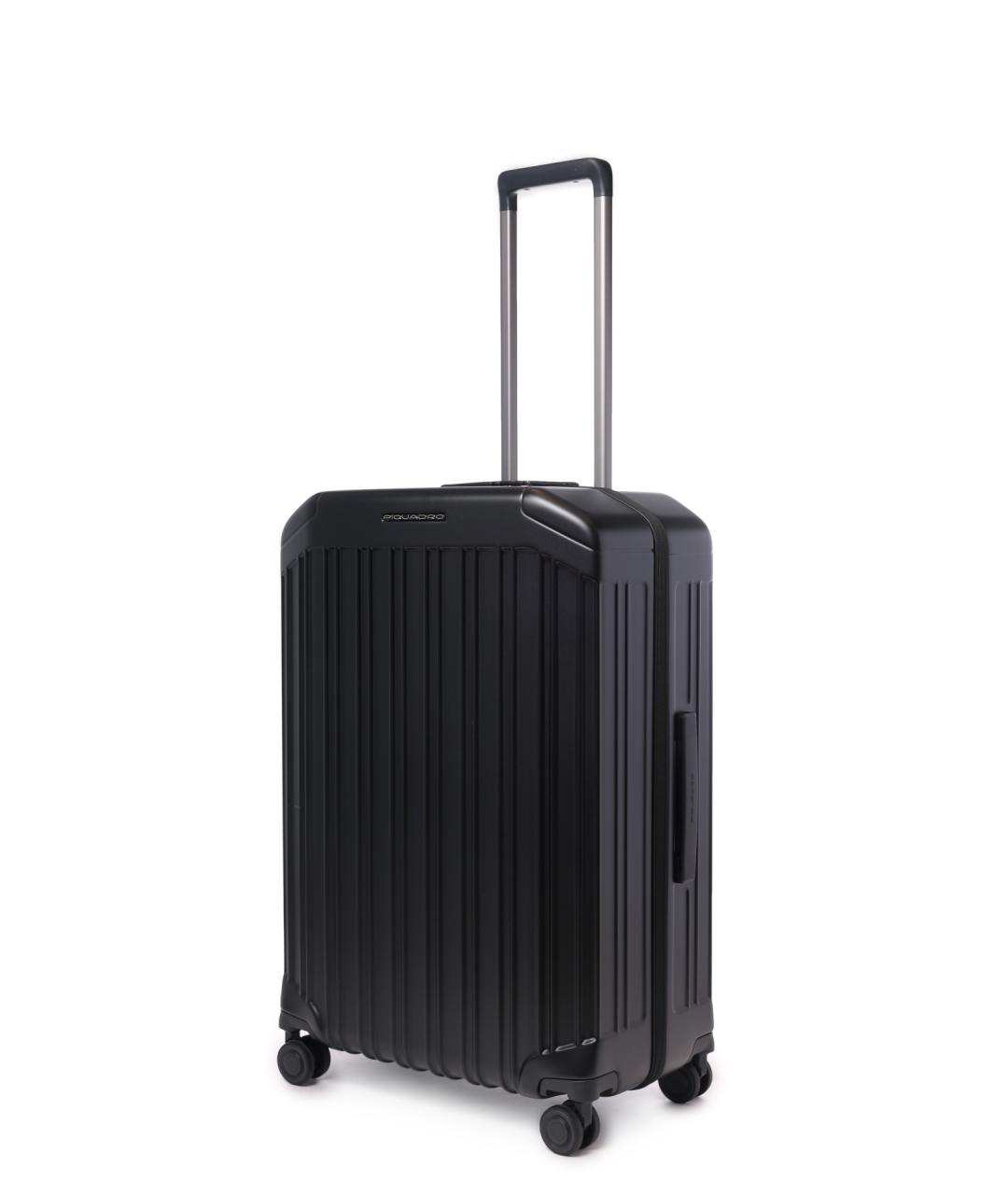 PIQUADRO Черный чемодан, фото 2