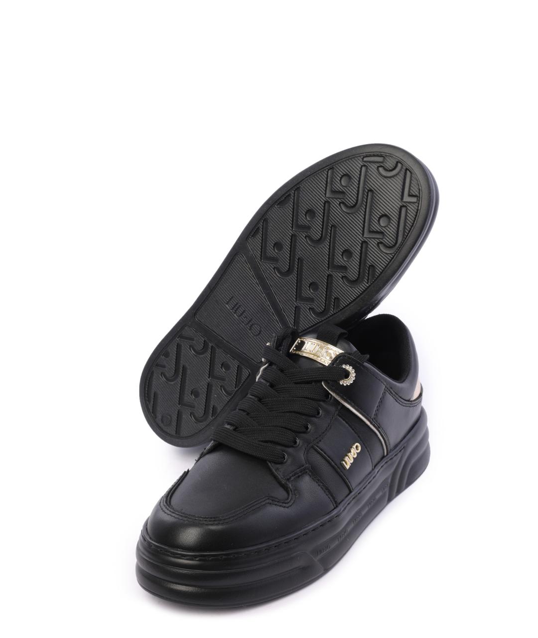 LIU JO Черные кеды, фото 4