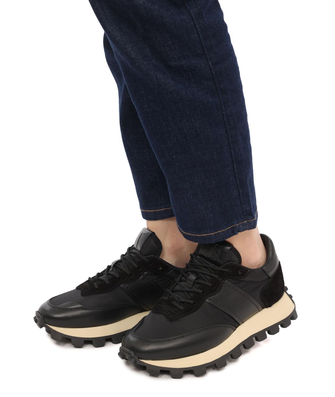 TOD'S Черные кроссовки, фото 7