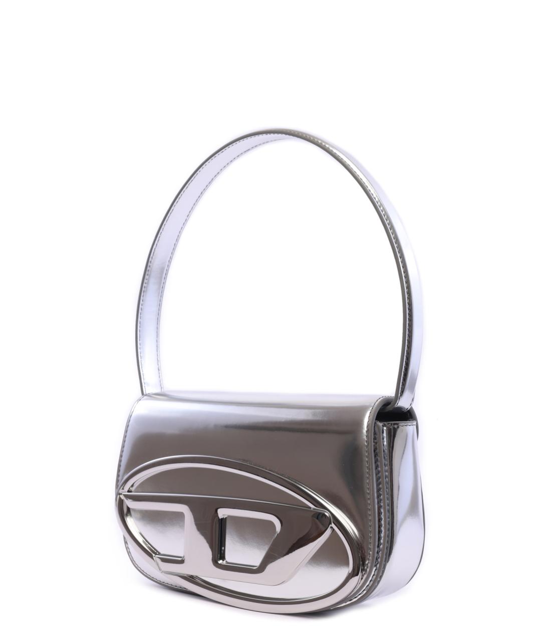 DIESEL Серебряная сумка через плечо, фото 3