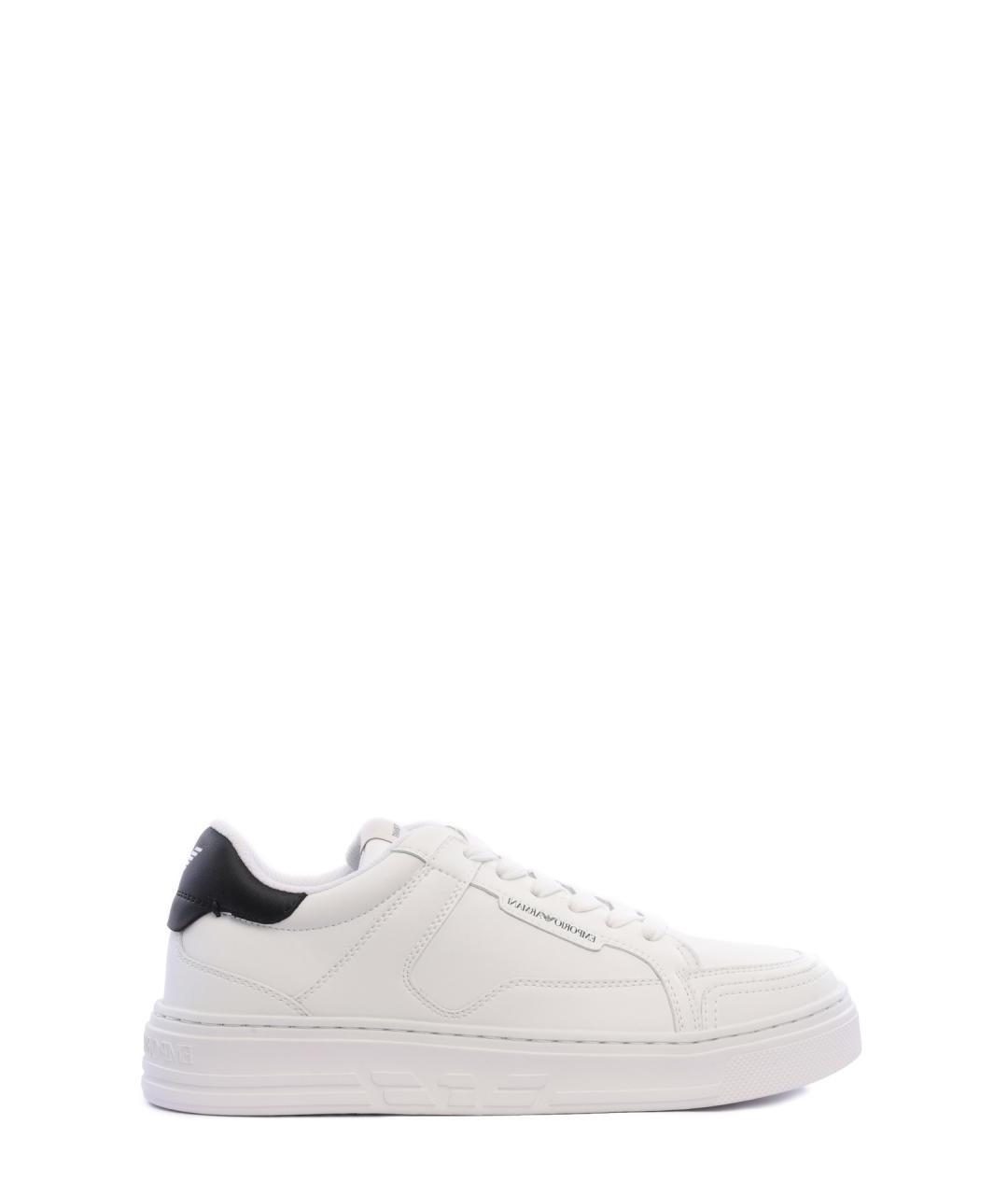 EMPORIO ARMANI Белые кеды, фото 1