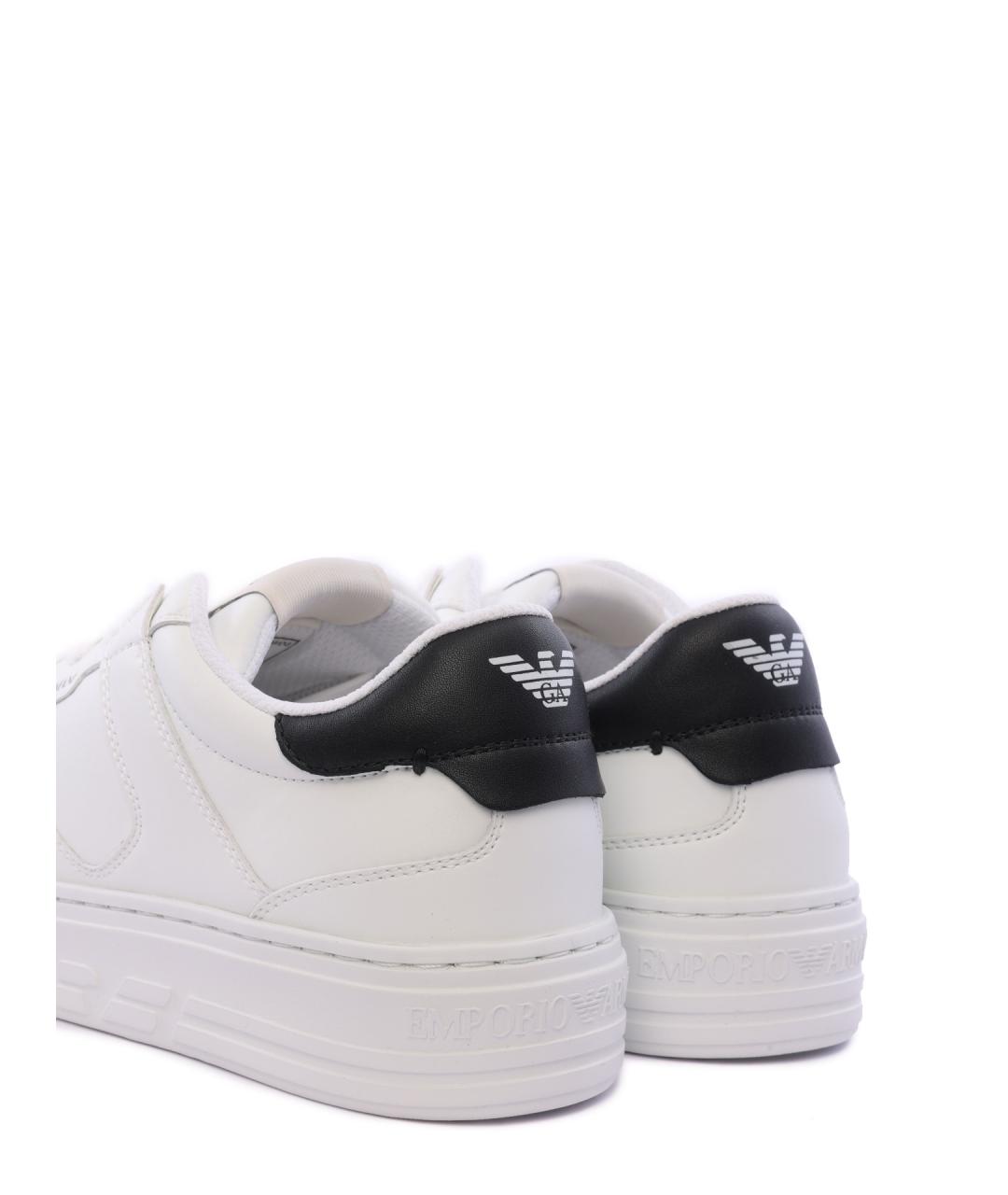 EMPORIO ARMANI Белые кеды, фото 6